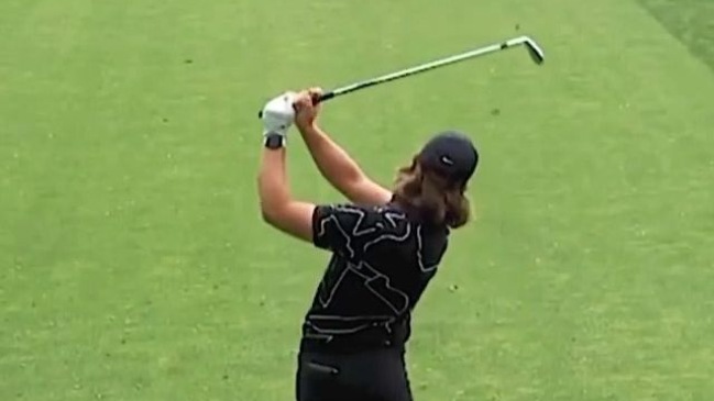 El espectacular hoyo en uno del inglés Tommy Fleetwood en el Masters de Augusta