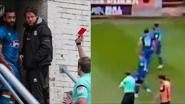 Jugador fue expulsado por cabecear a un compañero y el club se enfureció en Twitter