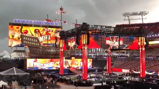 Estadio de Wrestlemania fue evacuado horas antes de su inicio