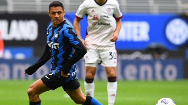 Alexis Sánchez tuvo activa participación en triunfo de Inter ante Cagliari