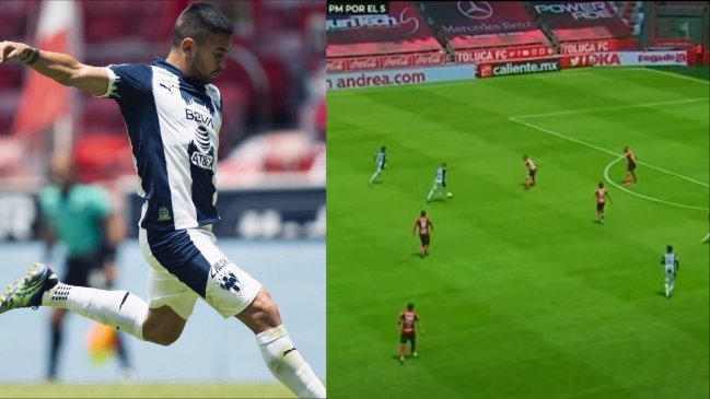 ¡Un misil! Sebastián Vegas marcó con impresionante disparo en victoria de Monterrey