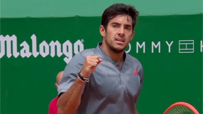 Cristian Garin se sobrepuso a un errático inicio para vencer a Auger-Aliassime en Montecarlo