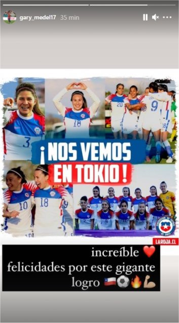 De Vidal a Marcelo Salas: Las felicitaciones a la Roja femenina por su histórico logro