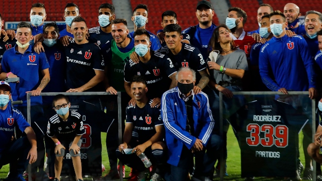 El saludo de cumpleaños de la U a dos referentes que partieron: Montillo y Rodríguez