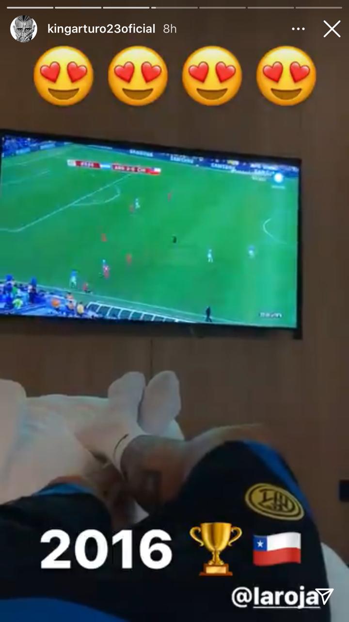 Arturo Vidal recupera fuerzas reviviendo el título de la Roja en la Copa América Centenario