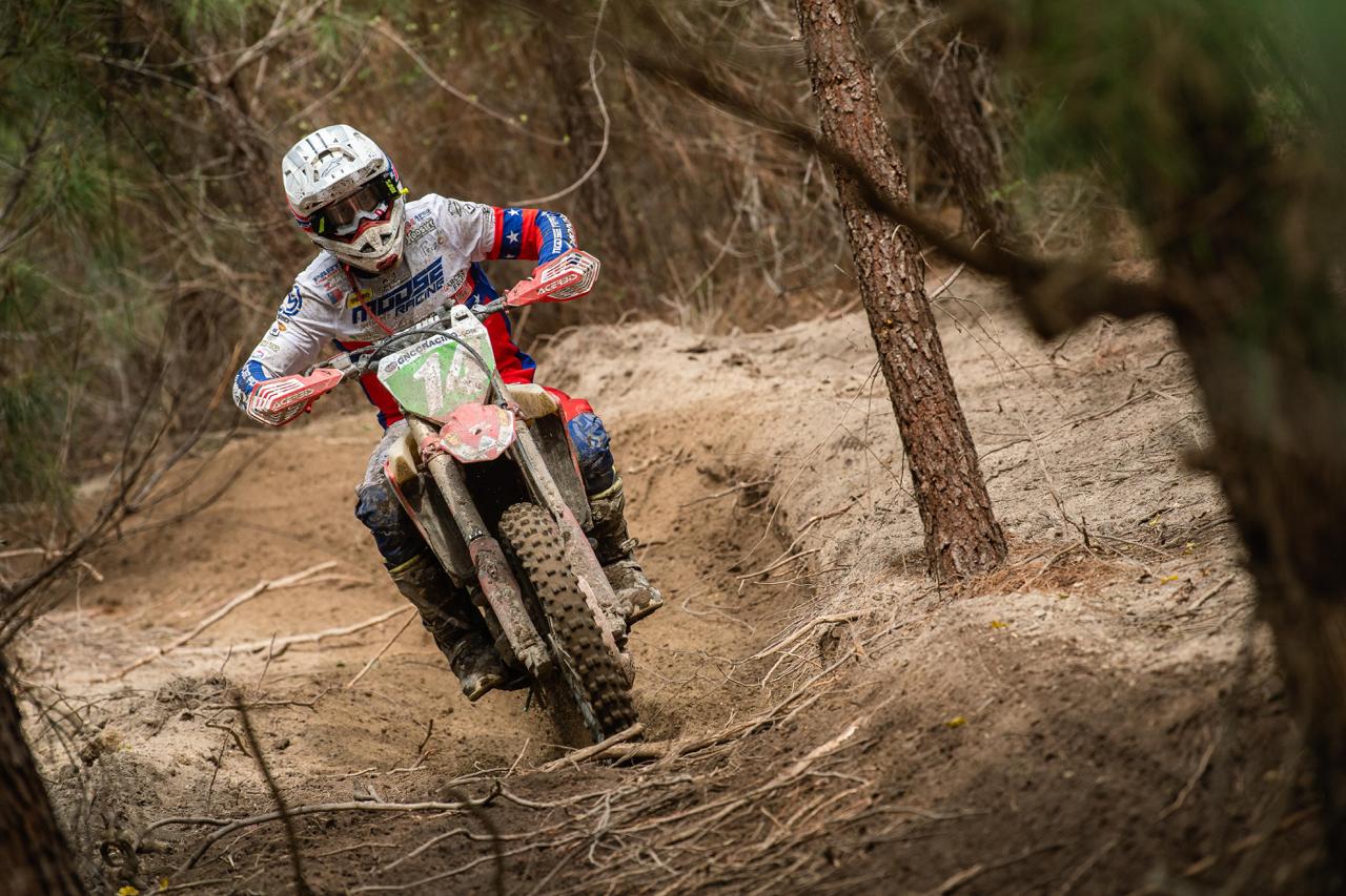 Ruy Barbosa saldrá a buscar el podio este domingo en el GNCC de Estados Unidos