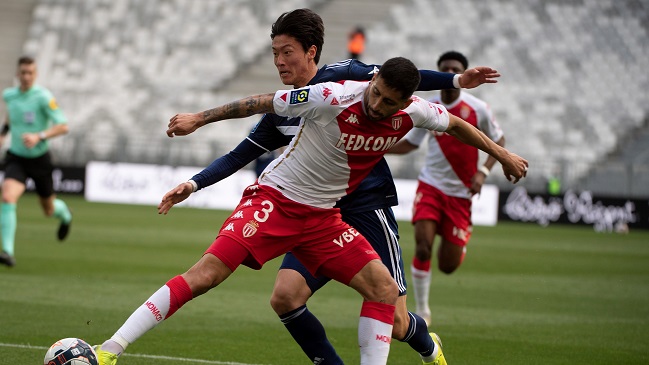 Guillermo Maripán fue estelar en goleada de Mónaco sobre Bordeaux