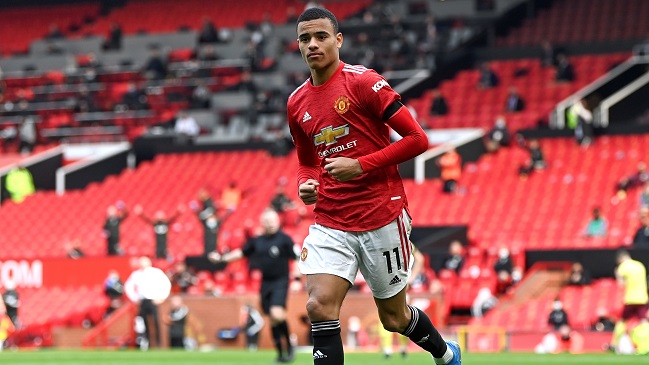 Manchester United se impuso a Burnley con doblete de Mason Greenwood