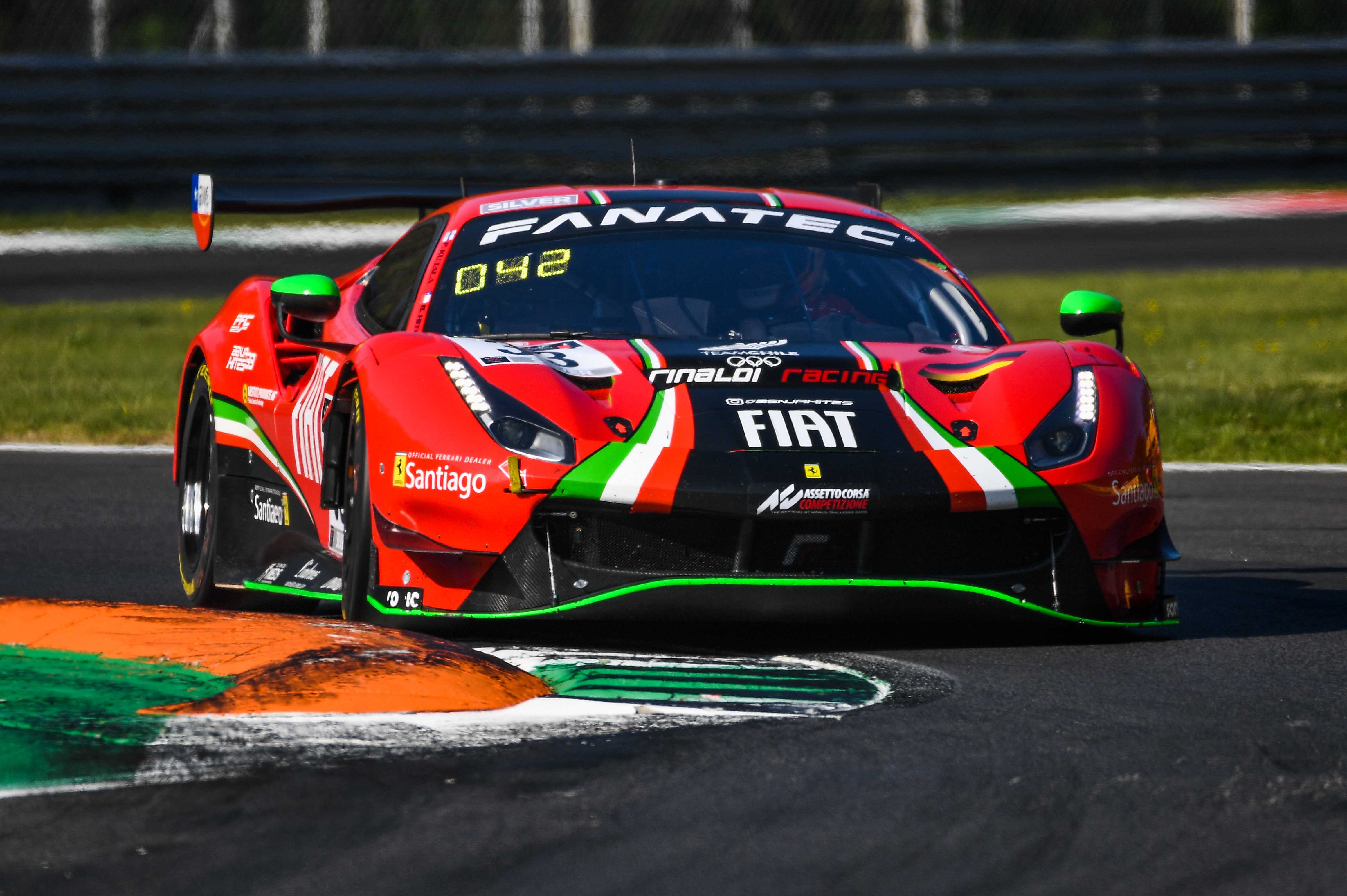 Benjamín Hites y Patrick Kujala fueron séptimos en arranque del GT World Challenge de Europa