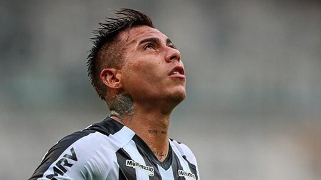 El gol de Eduardo Vargas en la victoria de Atlético Mineiro sobre Boa en Brasil