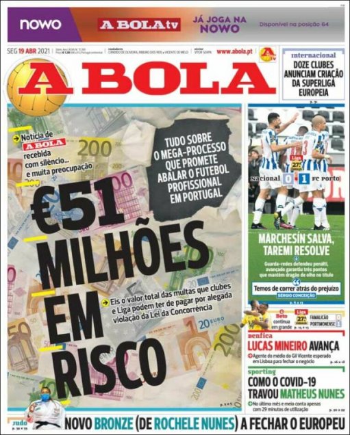 “Cisma” y “guerra”: La Superliga se tomó las portadas de los diarios deportivos de Europa