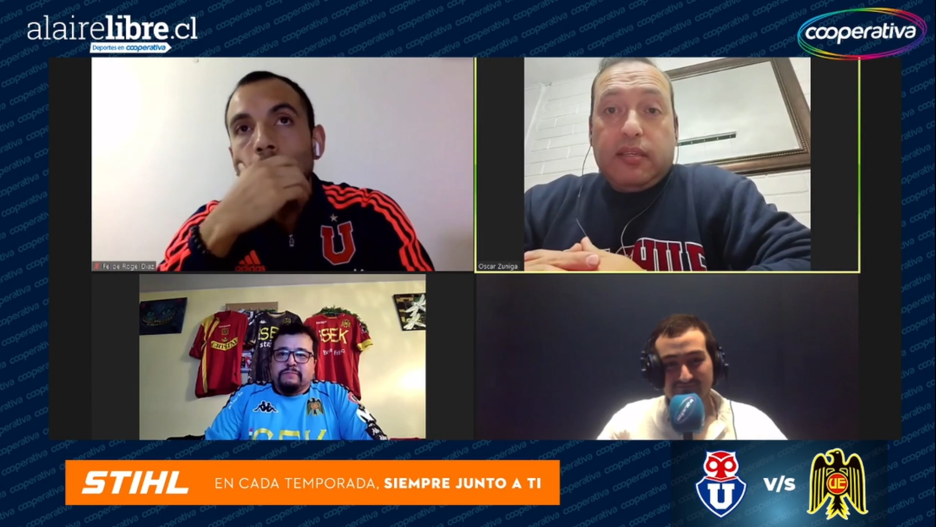 Hinchada Cooperativa anticipó el Superclásico: ¿Se terminará la racha negativa de la U en el Monumental?