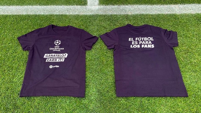 Real Betis de Bravo y Pellegrini usará polera contra la Superliga: “El fútbol es para los fans”