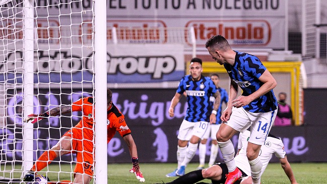Ivan Perisic salvó a Inter en igualdad contra Spezia en la Serie A