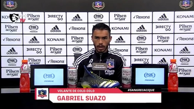 Gabriel Suazo: Tenemos delanteros muy picantes que pueden hacer mucho daño