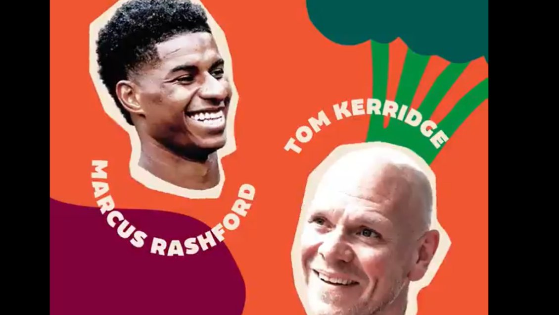 Marcus Rashford lanzó nueva iniciativa a favor de la alimentación de niñas, niños y jóvenes