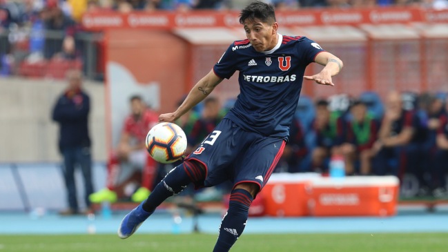 ¡Problemas para la U! Camilo Moya será baja para el Superclásico ante Colo Colo