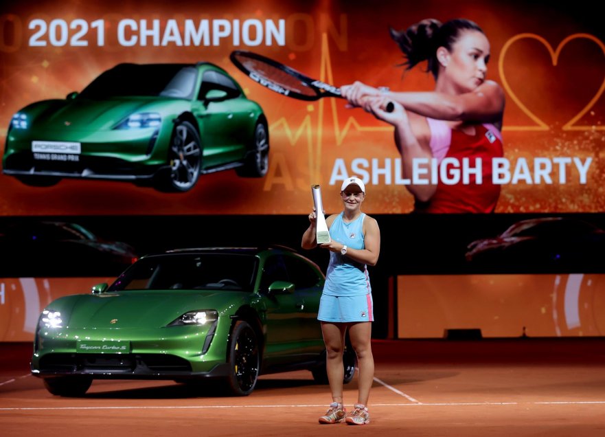Ashleigh Barty venció a Sabalenka y se quedó con el título de Stuttgart