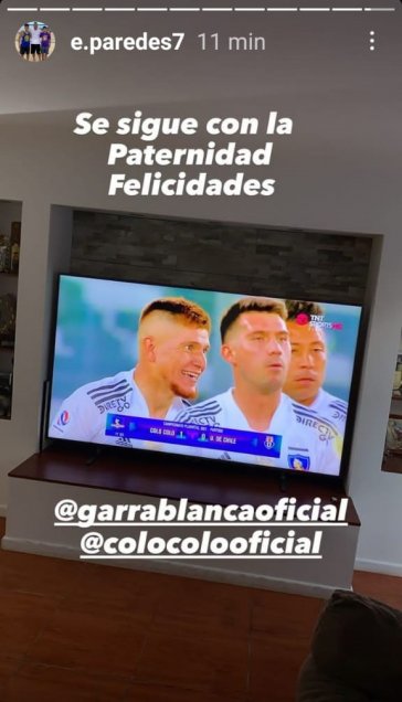 De Esteban Paredes a Arturo Vidal: El festejo de los futbolistas tras el triunfo de Colo Colo ante la U