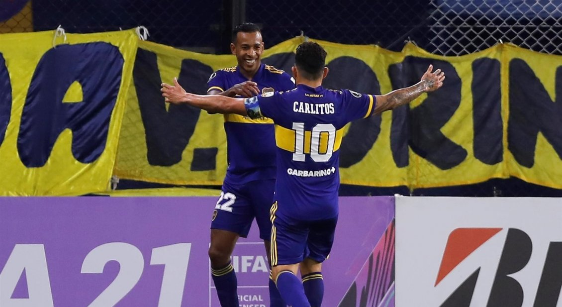 Carlos Tévez y Sebastián Villa comandaron triunfo de Boca Juniors sobre Santos en La Bombonera