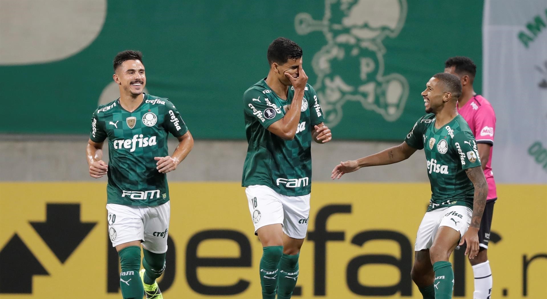 Palmeiras se hizo fuerte en Sao Paulo y vapuleó a Independiente del Valle en la Copa Libertadores