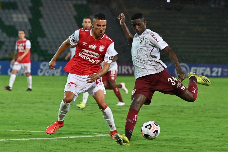 Fluminense fue visita ingrata de Independiente Santa Fe en Copa Libertadores
