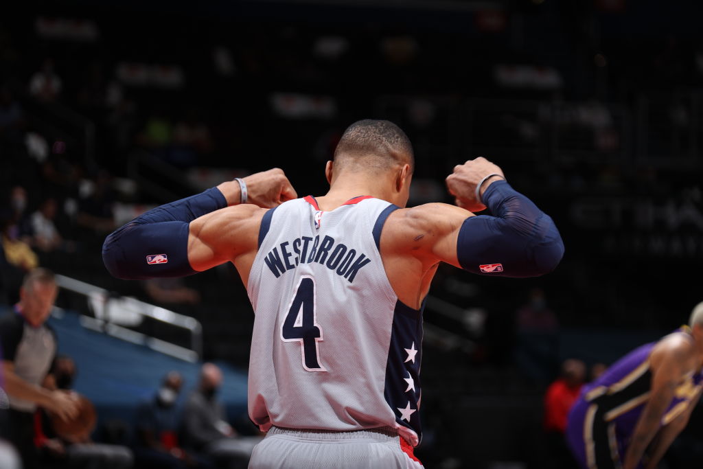 Un inspirado Russell Westbrook lideró el triunfo de Washington Wizards sobre Los Angeles Lakers