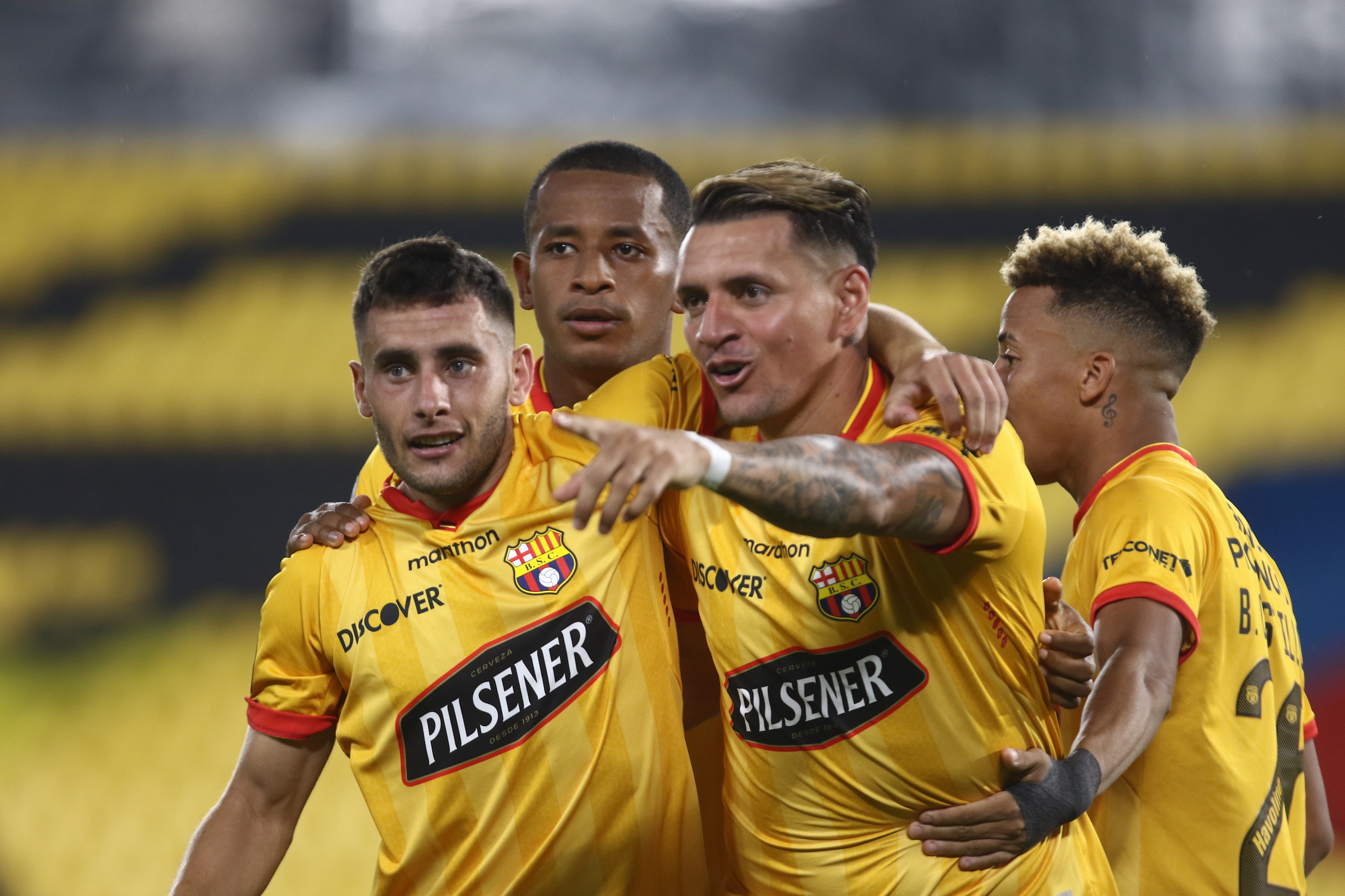 Barcelona de Guayaquil goleó a The Strongest en la Copa Libertadores