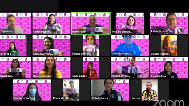 Capitanas del fútbol chileno anticiparon el inicio del Campeonato Femenino