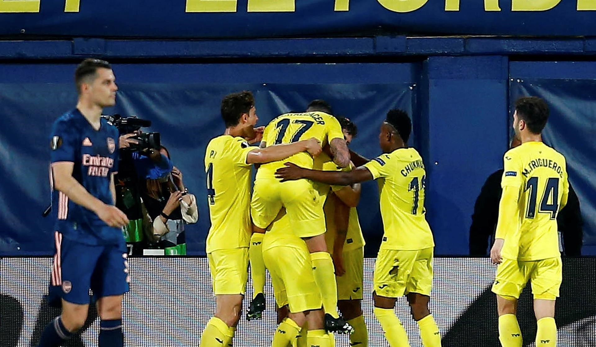 Villarreal cosechó un reñido triunfo ante Arsenal en semifinales de la Europa League