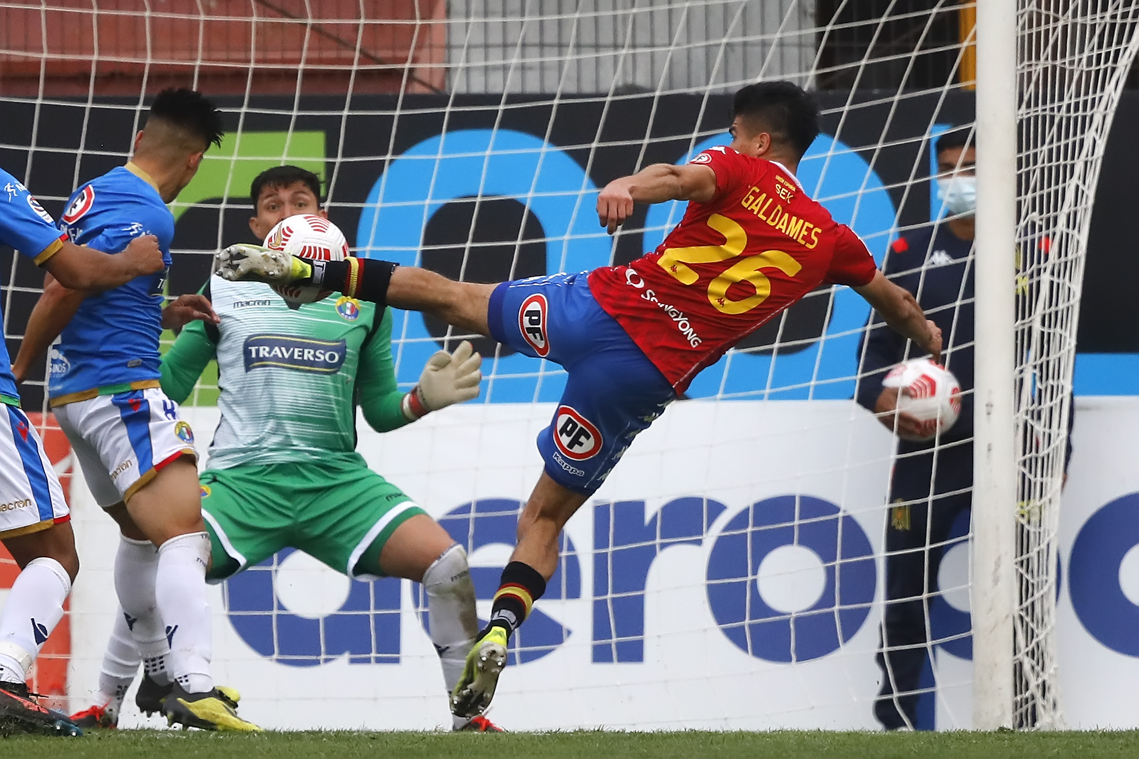 Thomas Galdames salvó a Unión Española de la derrota con gol de último minuto ante Audax