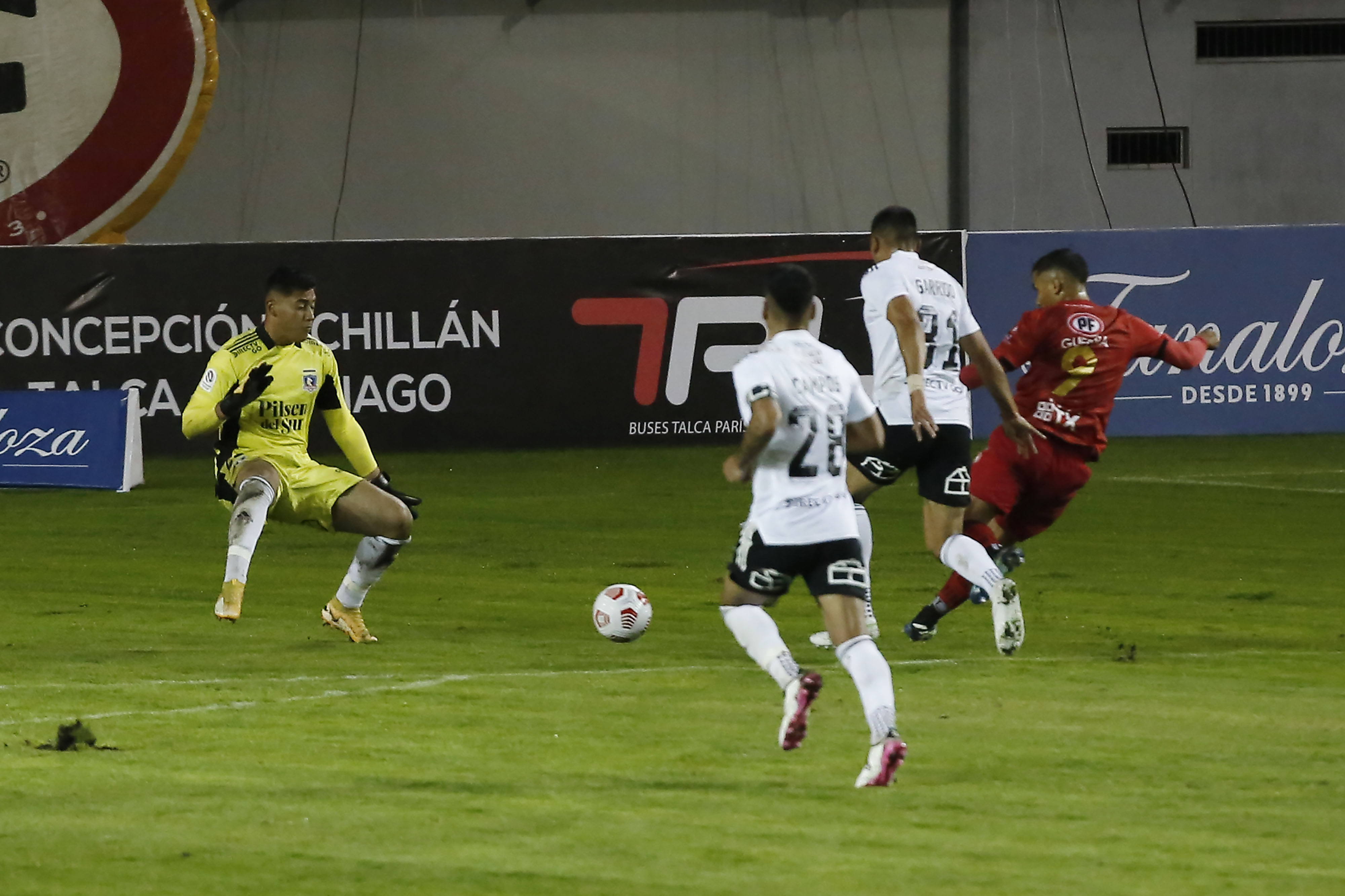 Nicolás Guerra golpeó a Colo Colo y decretó la goleada a favor de Ñublense