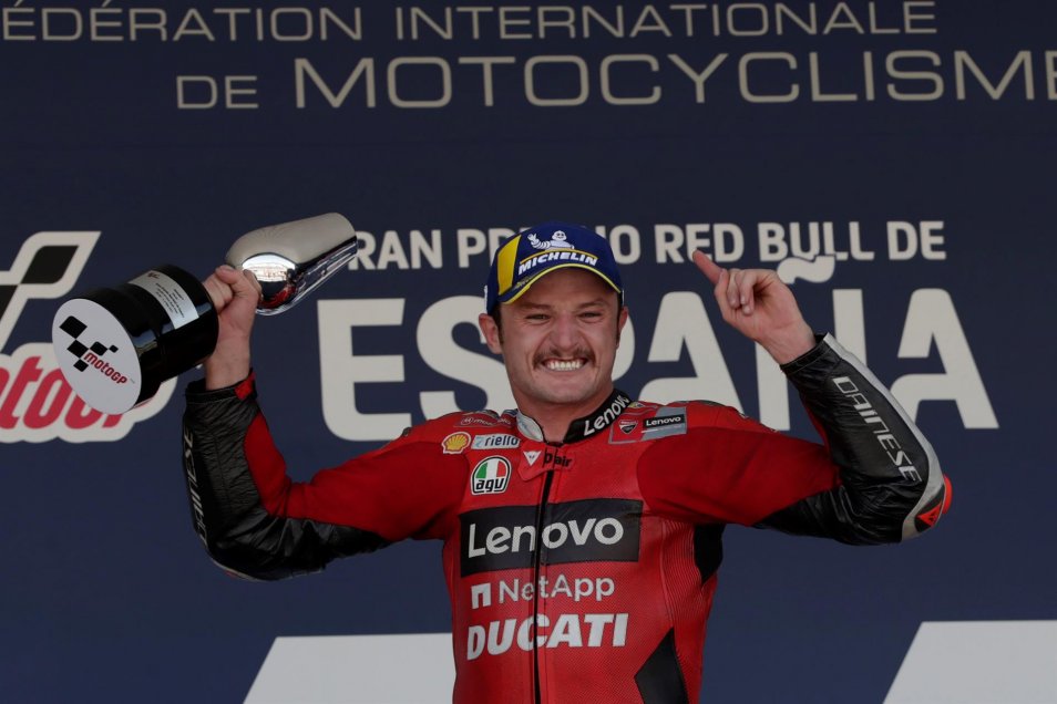 Jack Miller fue el gran vencedor en el Gran Premio de España en el MotoGP