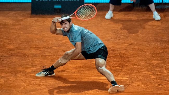 Cristian Garin se derrumbó ante Matteo Berrettini y quedó fuera en cuartos de final en Madrid