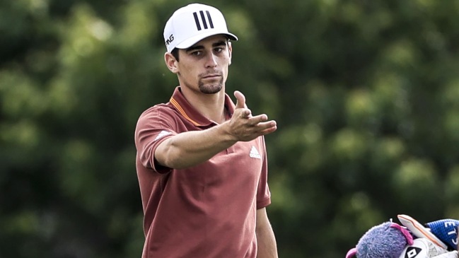 Joaquín Niemann superó el corte en sufrida jornada en el Wells Fargo Championship