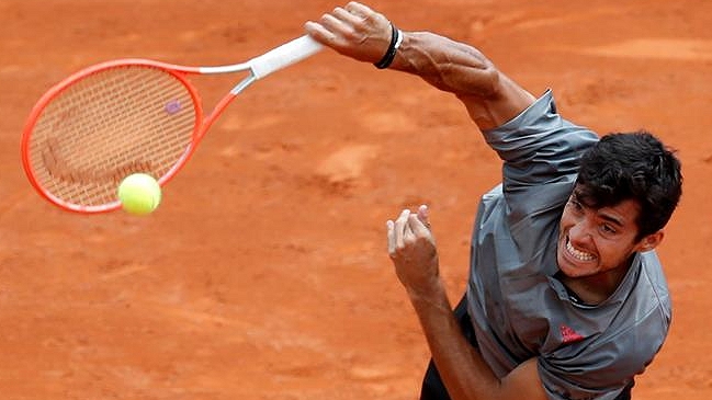 Cristian Garin conoció a su rival para el estreno en el Masters 1.000 de Roma