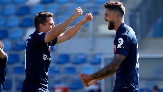 “Sos crack, hermano”: Walter Montillo celebró el doblete de Joaquín Larrivey contra Antofagasta