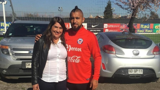 El emotivo homenaje de Conmebol a la mamá de Arturo Vidal