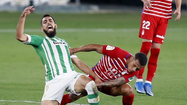 Real Betis logró dramático triunfo ante Granada y quedó en puesto de copas europeas
