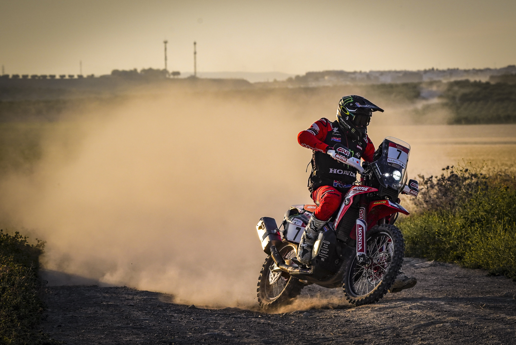 Pablo Quintanilla escaló a la tercera posición en el Rally de Andalucía a una etapa de la final