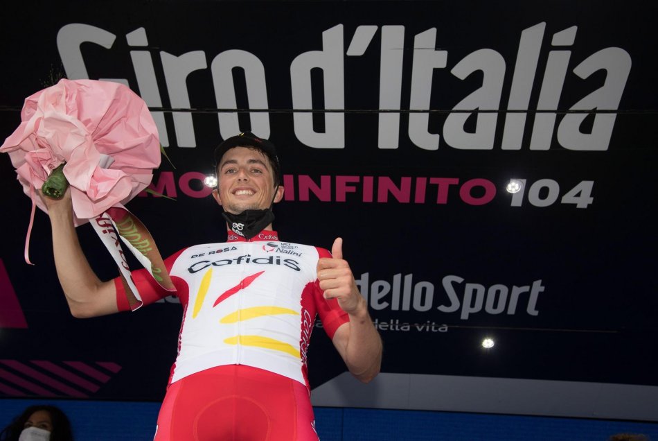 Victor Lafay ganó la octava etapa y Attila Valter mantuvo el liderato en el Giro de Italia