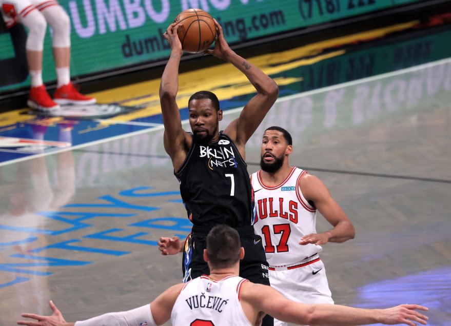 Brooklyn Nets firmó su cuarto triunfo al hilo tras batir a Chicago Bulls en Nueva York