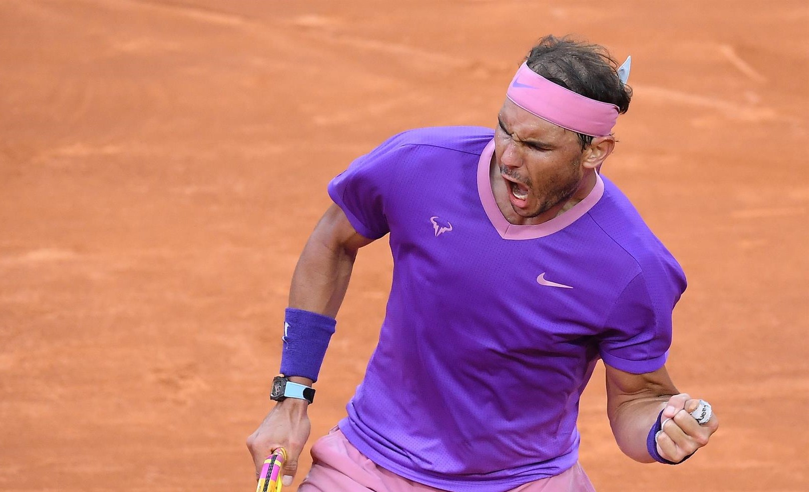 Rafael Nadal destronó a Novak Djokovic y se proclamó por décima vez campeón del Masters de Roma