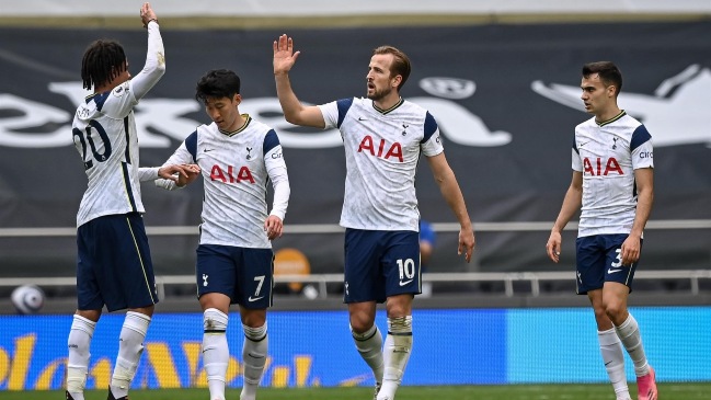 Tottenham se impuso a Wolverhampton de la mano de Harry Kane en la Premier League