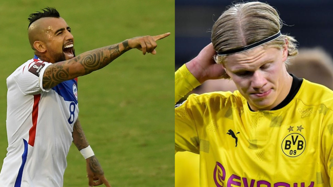 Arturo Vidal: Erling Haaland no está entre los mejores delanteros del mundo