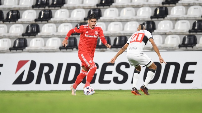 Internacional con Carlos Palacios tumbó a Olimpia y quedó a un paso de avanzar en la Libertadores