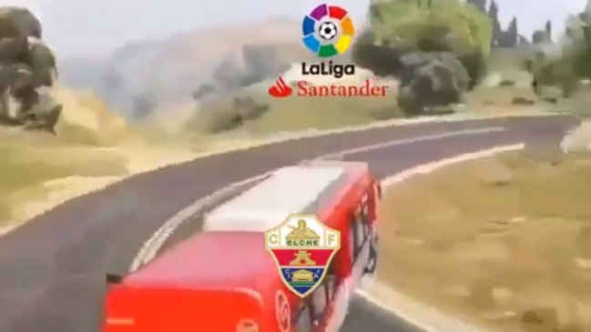 Elche celebró al estilo GTA su permanencia en Primera División en España