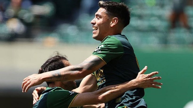 Felipe Mora lideró el triunfo de Portland Timbers con dos goles