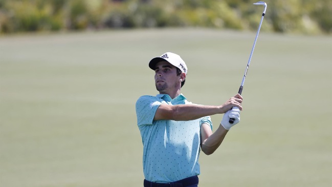 Joaquín Niemann mantuvo su buen andar y se instaló en el top ten del PGA Championship