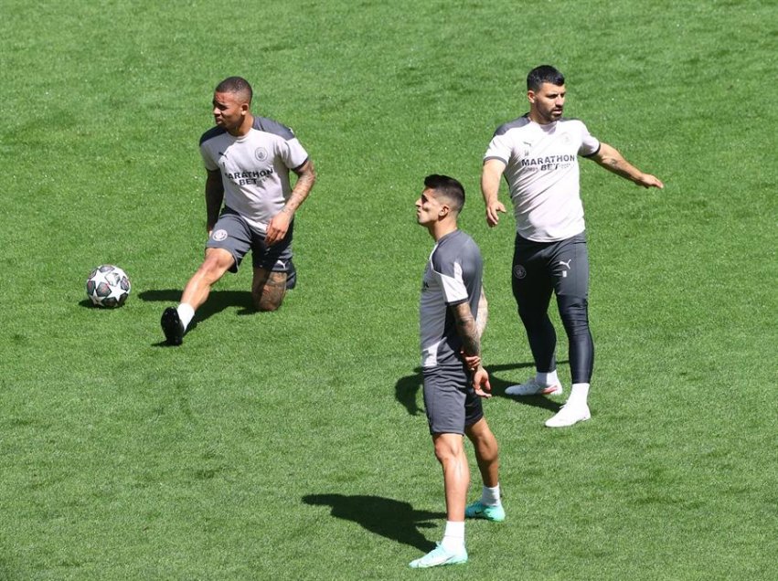 Manchester City cumplió con su último entrenamiento previo a su primera final de Champions
